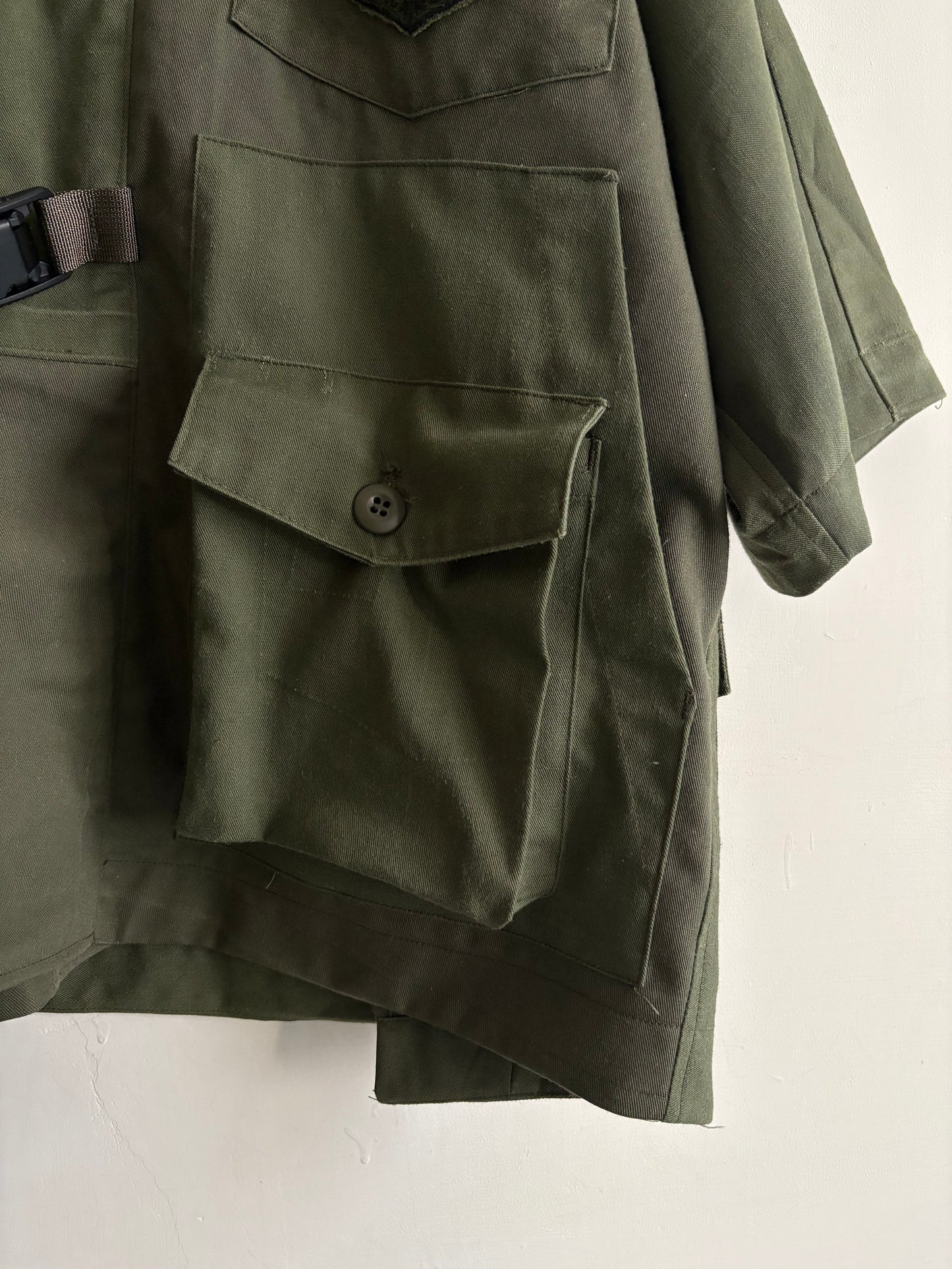 Multi-Pockets HAORI Shirt