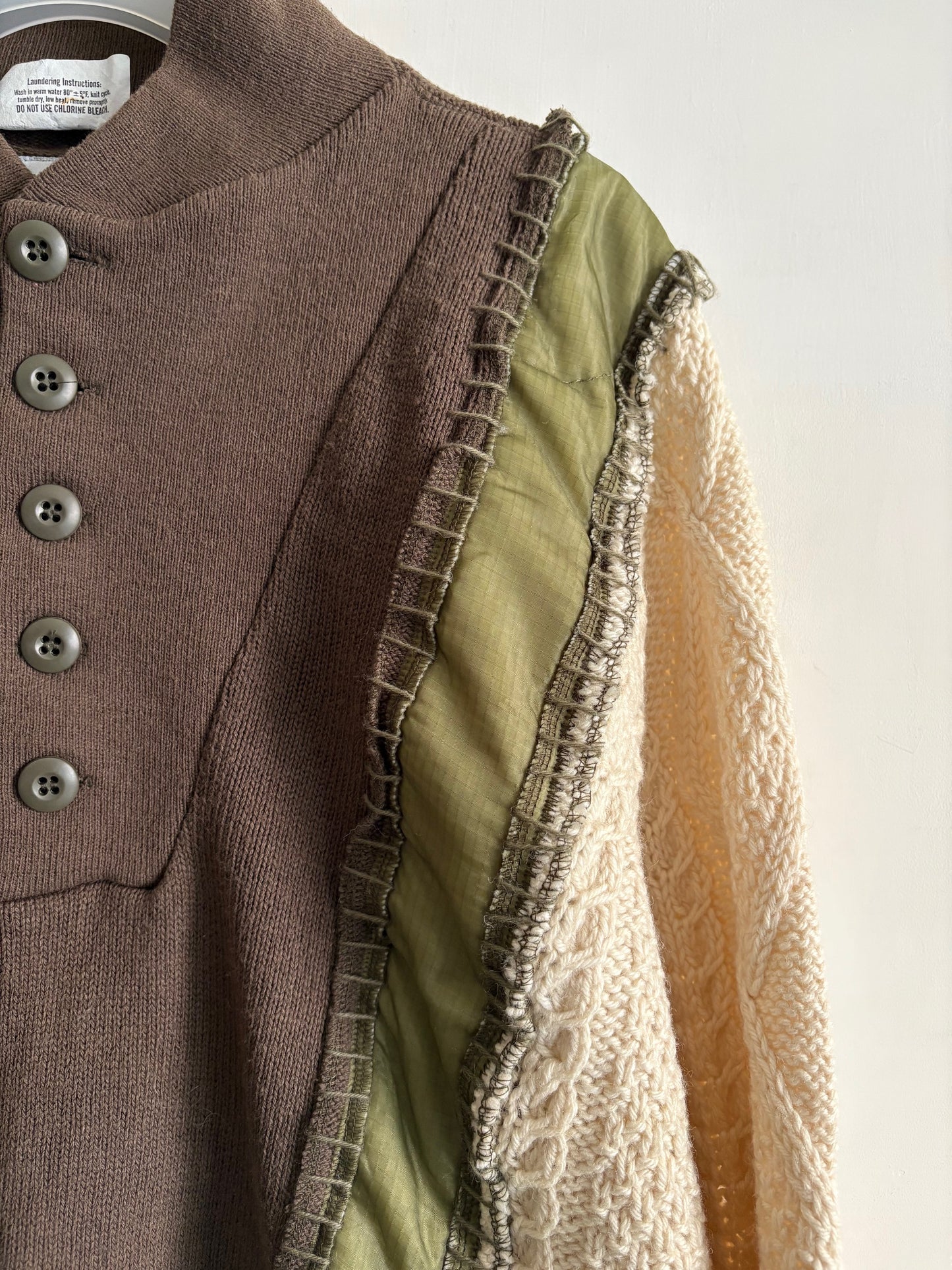 Patchwork Knitted Sweater