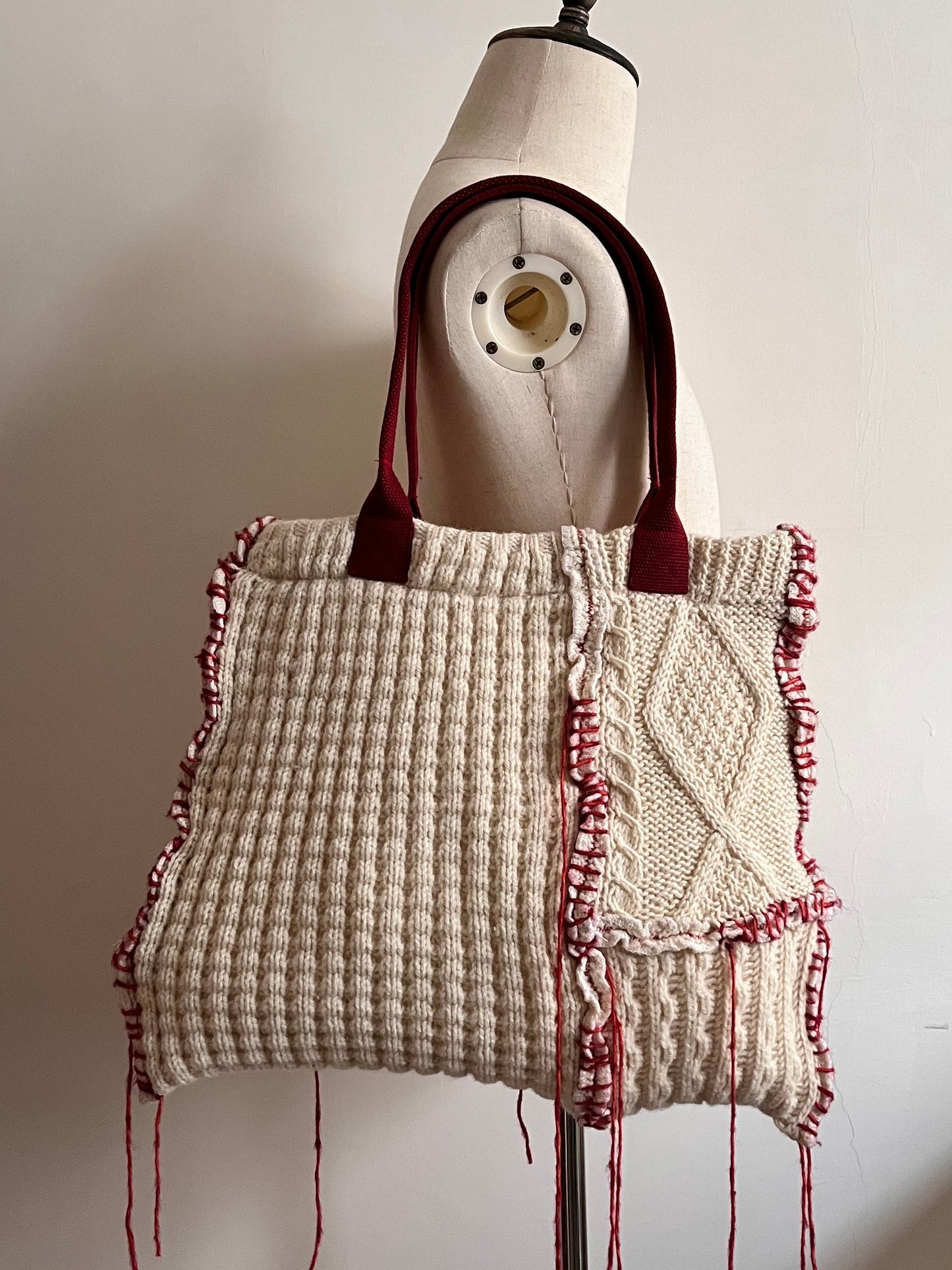 REBLISS 006 Aran Sweater bag
