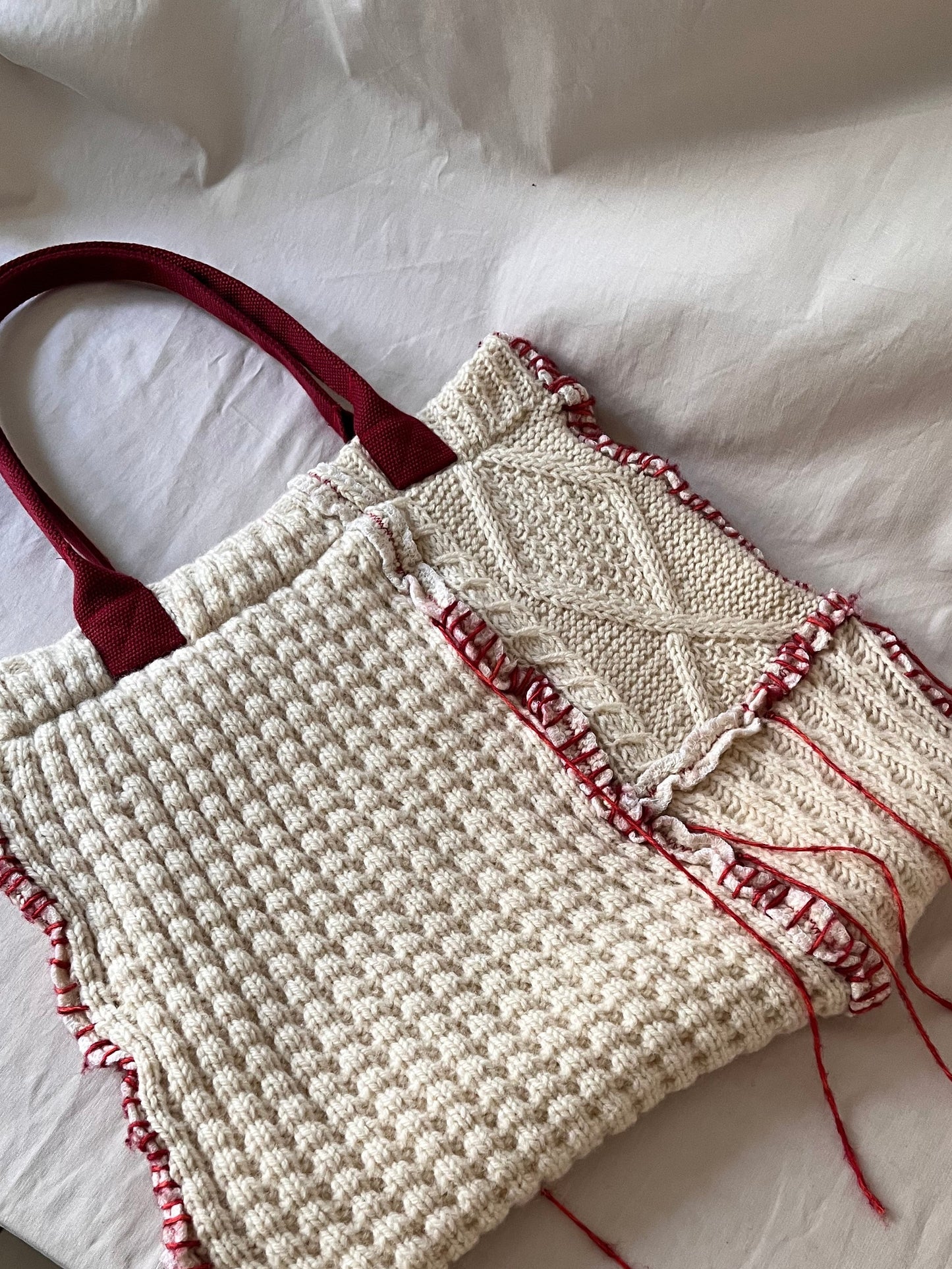 REBLISS 006 Aran Sweater bag