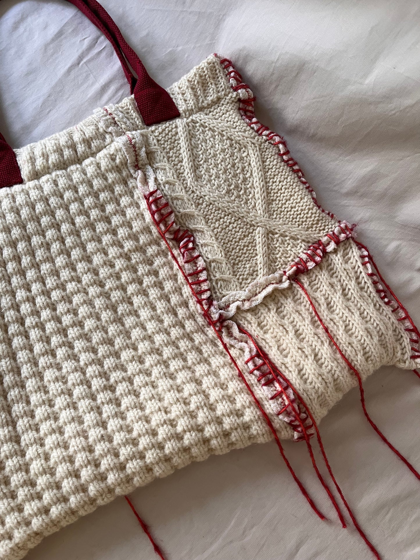 REBLISS 006 Aran Sweater bag