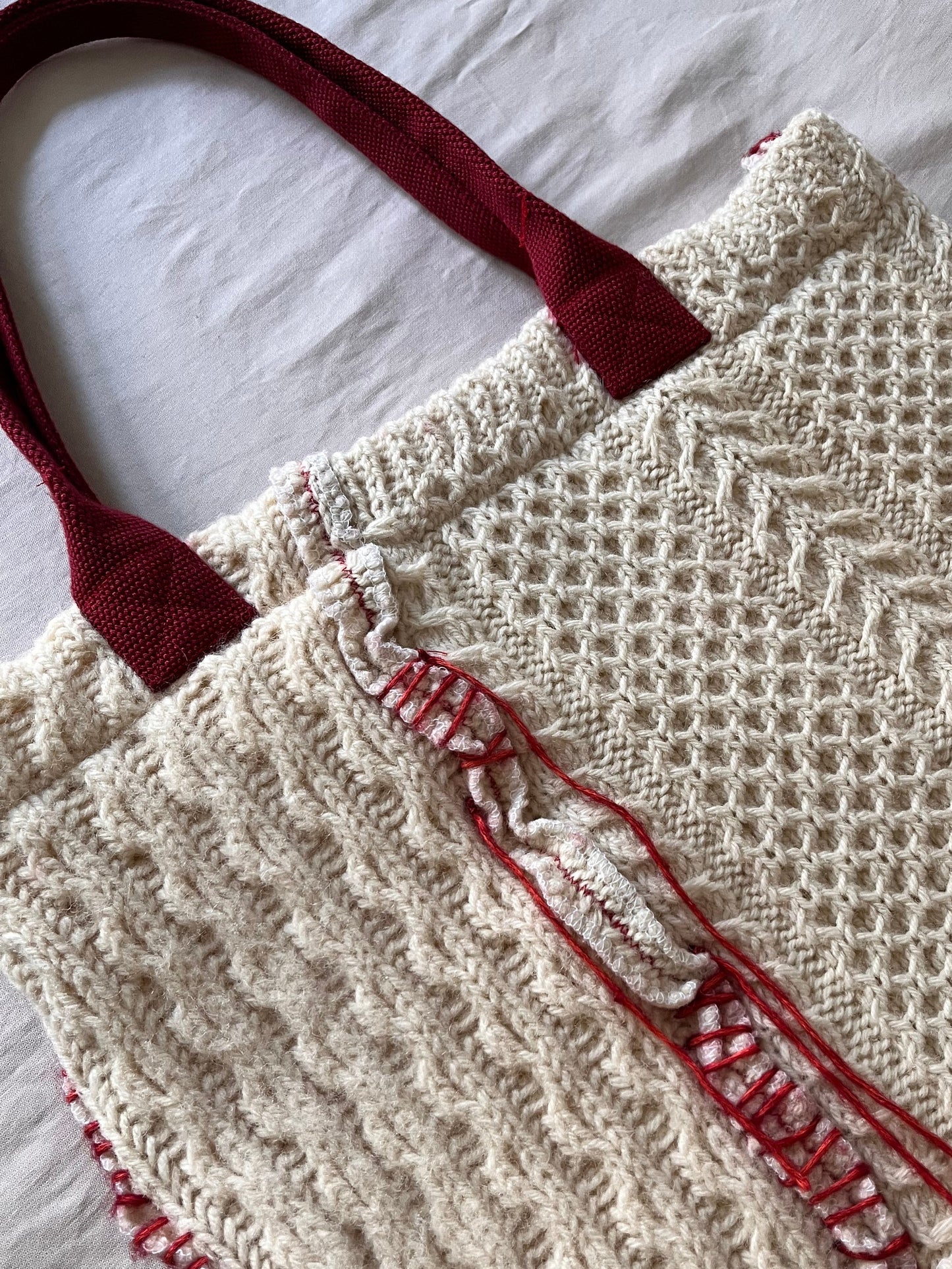 REBLISS 006 Aran Sweater bag