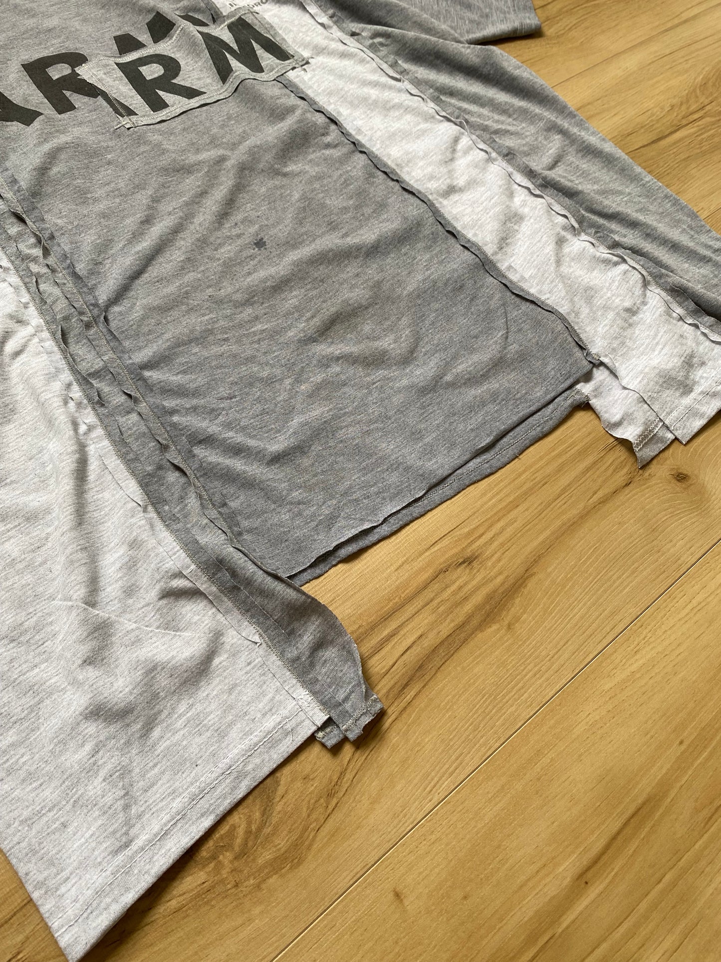 Patchwork T-shirt (Gray)